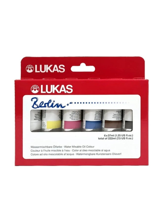 LUKAS Berlin Water Mixable Oil Classic Set 6x37ml